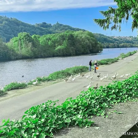 La Maison De Maitre - Grand Jardin, Face A La Meuse Сasa de vacaciones *