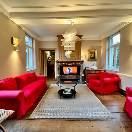 Casa de Férias La Maison De Maître - Grand Jardin, Face à La Meuse *