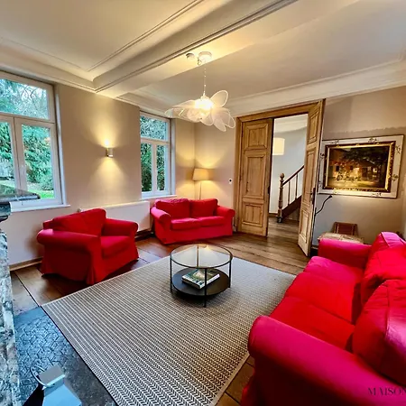 La Maison De Maitre - Grand Jardin, Face A La Meuse Semesterbostad *